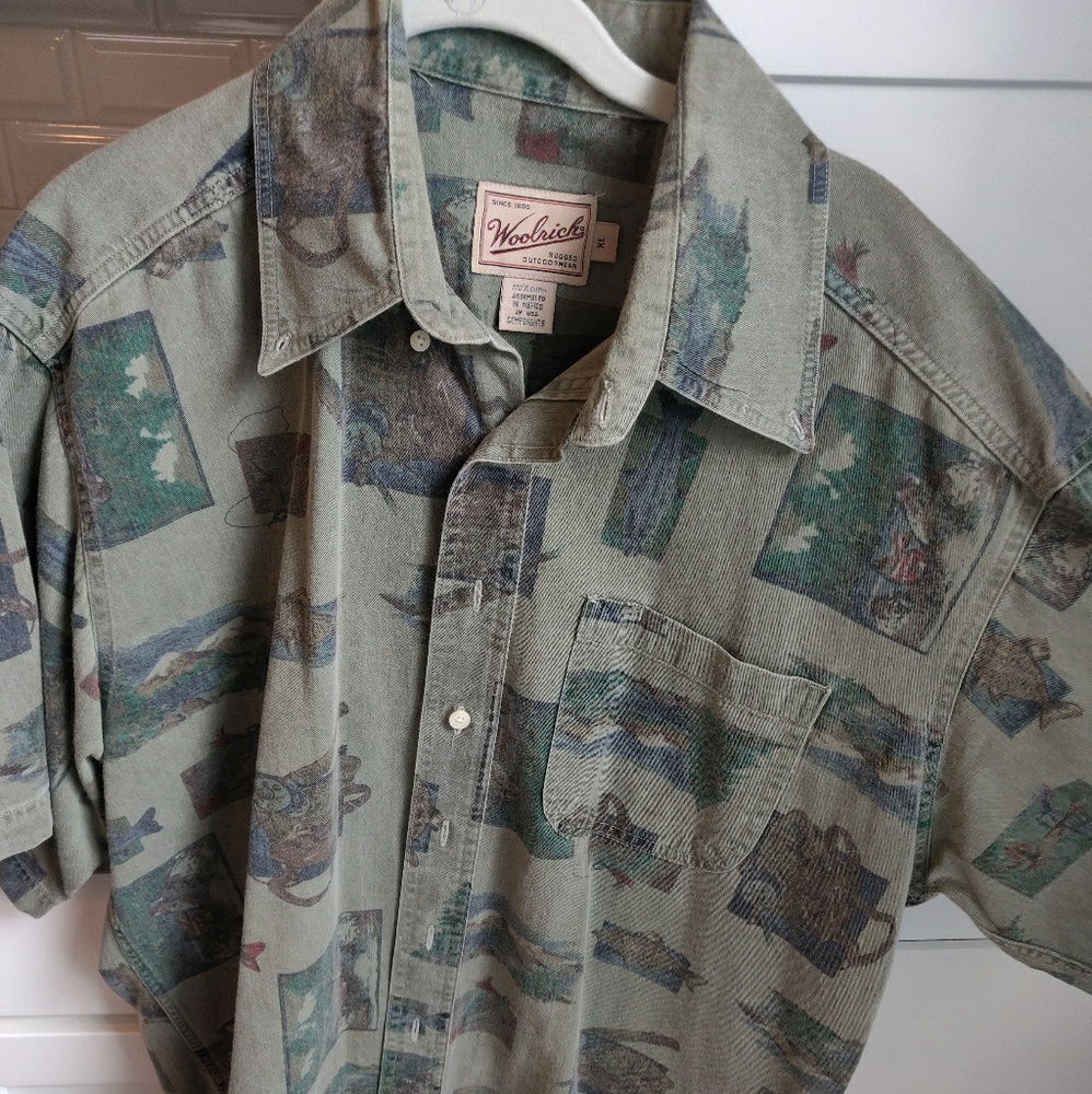 Vintage Woolrich short sleeve